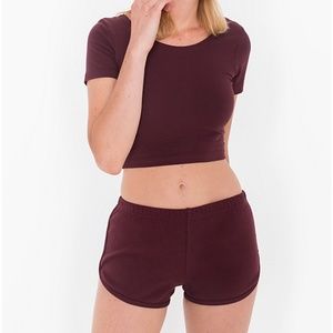 American Apparel Interlock Running Short
